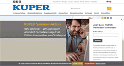Desktop Screenshot of kuper.de